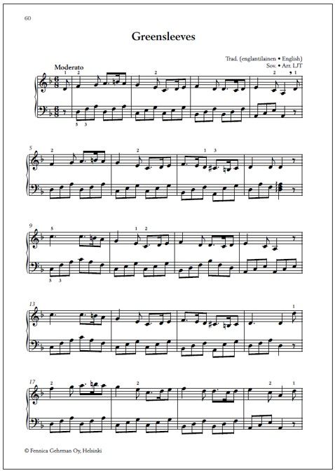 Piano-ohjelmiston aarteita