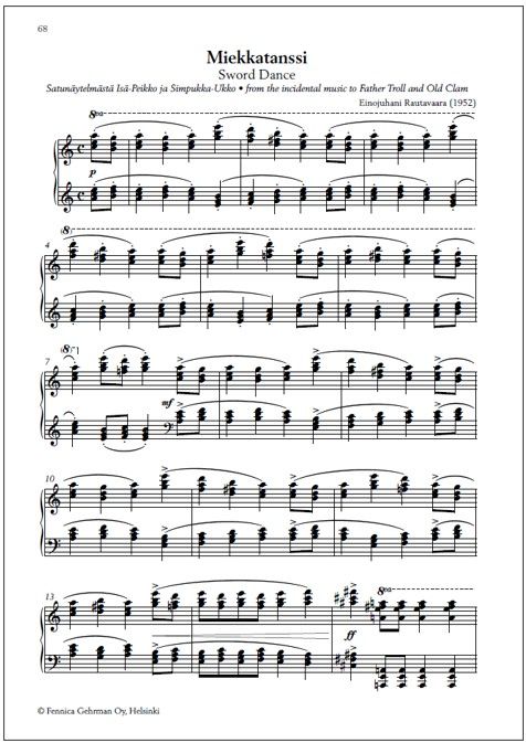 Piano-ohjelmiston aarteita