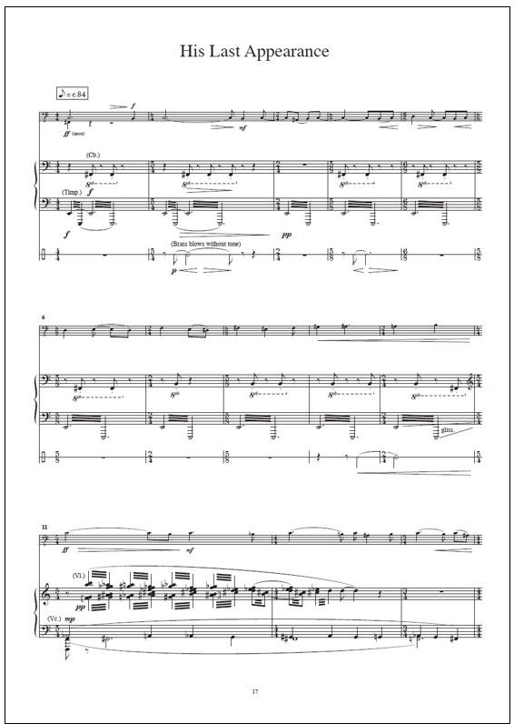 Angel of Dusk, reduction for piano