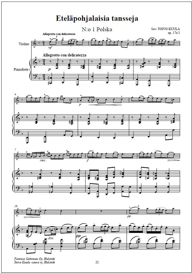 Kootut viuluteokset - Collected Works for Violin