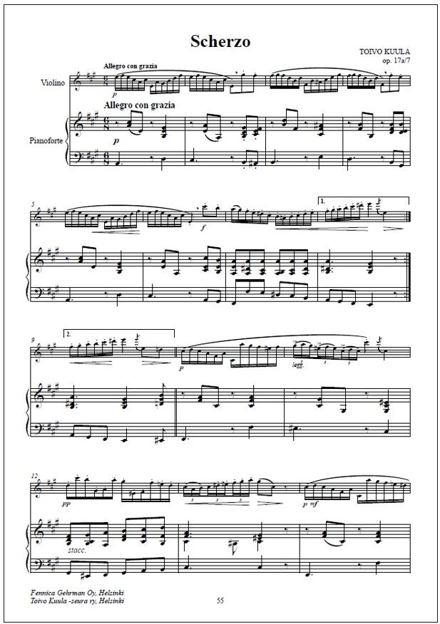 Kootut viuluteokset - Collected Works for Violin