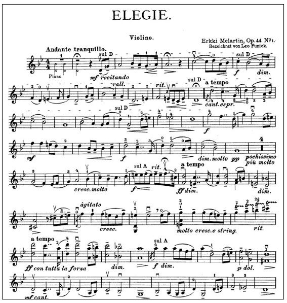 5 Pieces for violin (or violoncello) and piano Op. 44 (PDF)
