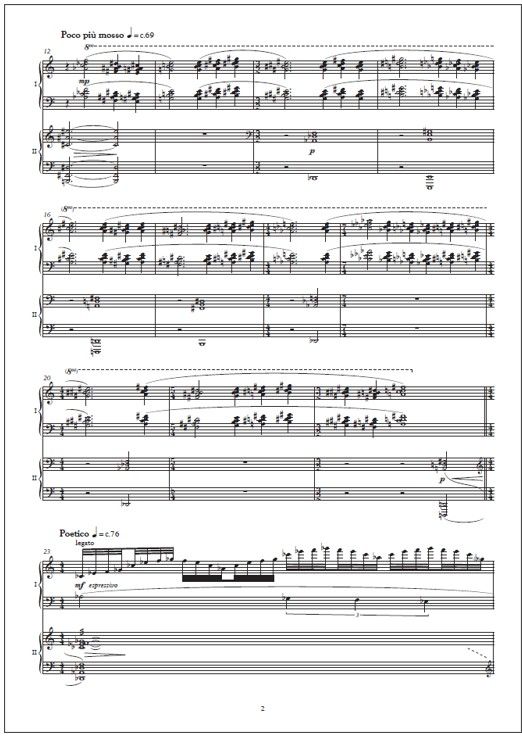 Piano Concerto No. 3 Gift of Dreams - Reduction for two pianos