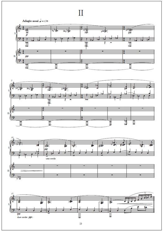 Piano Concerto No. 3 Gift of Dreams - Reduction for two pianos