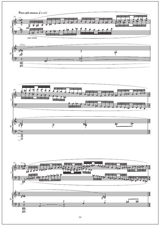 Piano Concerto No. 3 Gift of Dreams - Reduction for two pianos
