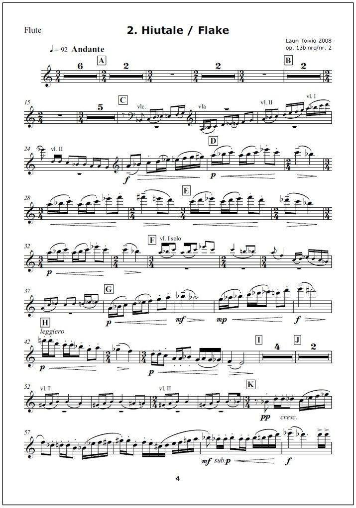 Suite for flute and piano op 13b