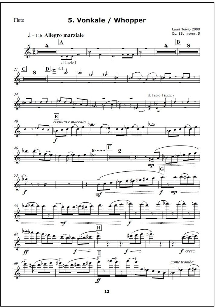 Suite for flute and piano op 13b
