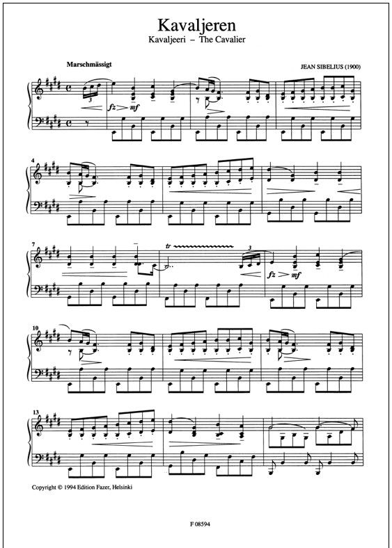 Three Piano Pieces
