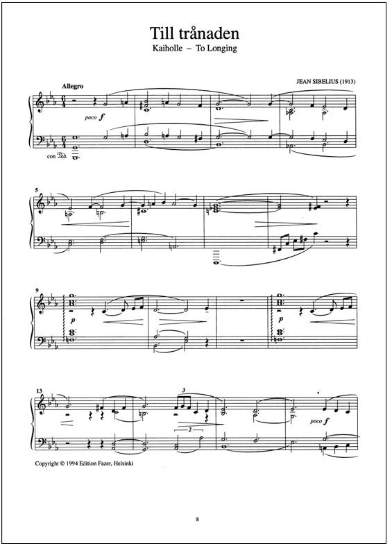 Three Piano Pieces