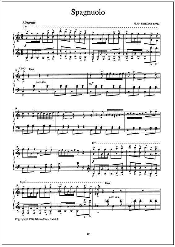 Three Piano Pieces