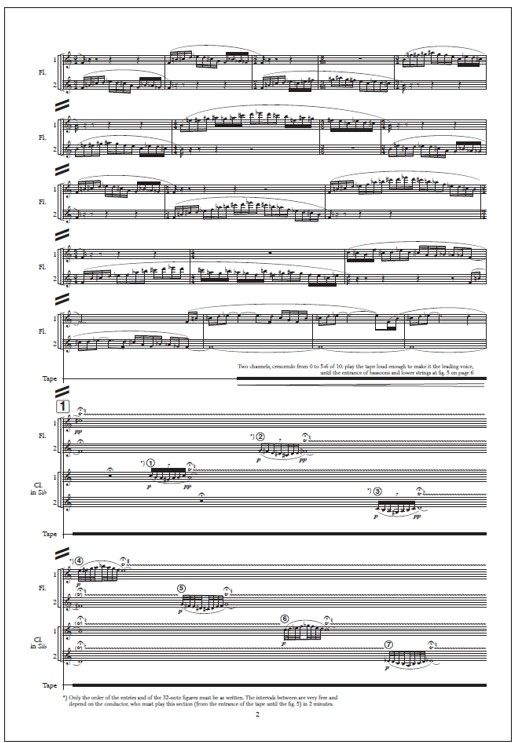 Cantus arcticus - Study score