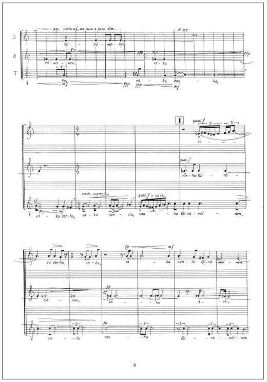 Kuu ja aurinko (Moon and Sun) - Mixed choir