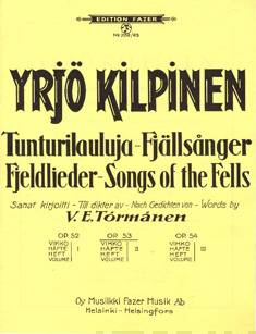 Tunturilauluja 2 / Fjell Songs 2 op 53