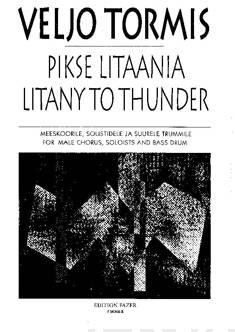 Pikse litaania / Litany to Thunder